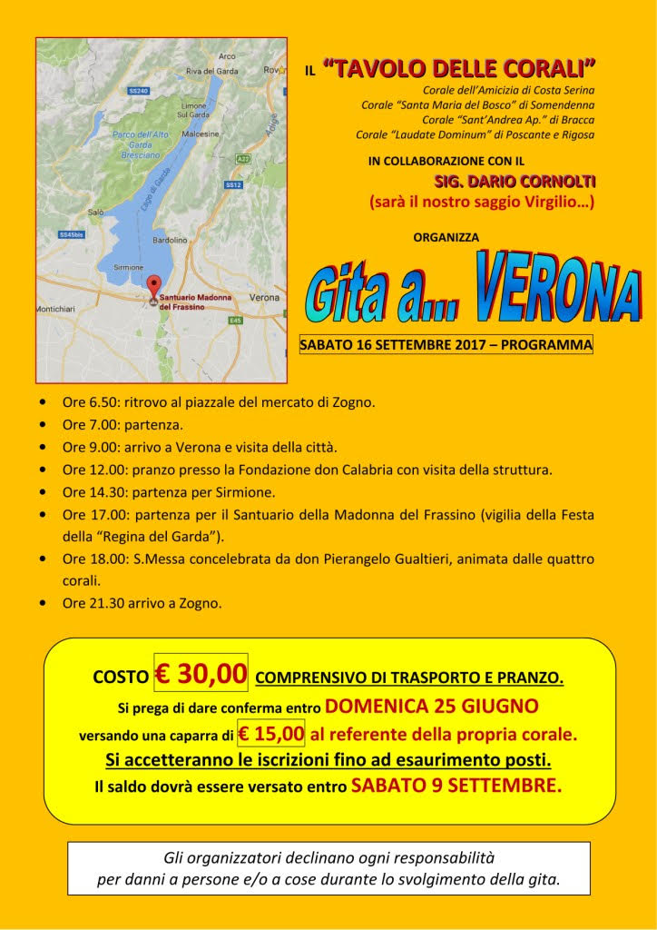 locandina gita verona