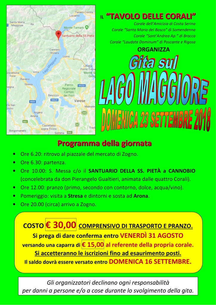 gita sul lago maggiore