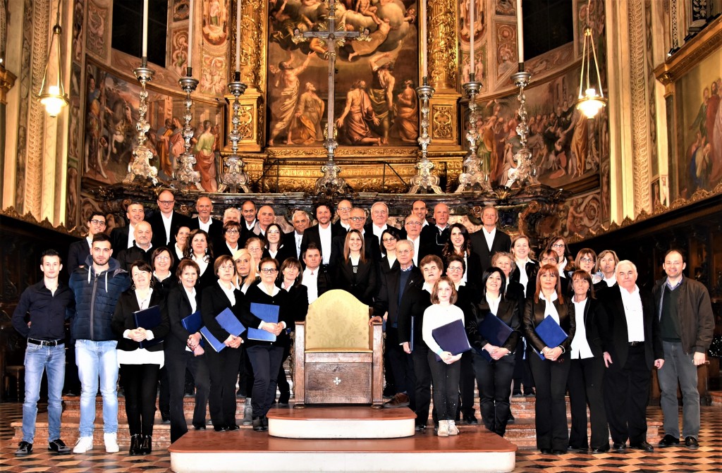 Il Coro Santa Maria del Bosco e la Corale Laudate Dominun nel Duomo di Cremona, 02.03.2019