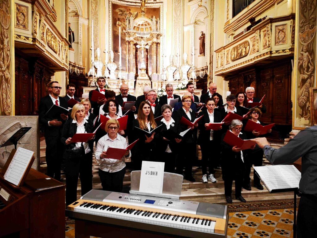 PREGHIERA IN CANTO - ARCENE 26 MAGGIO 2023 Cori uniti: "Santa Maria del Bosco" e Corale "Santa Cecilia"